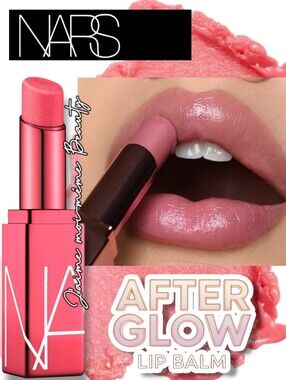 NARS Afterglow Lip Balm — Deep Throat- Soft Rose Pink
